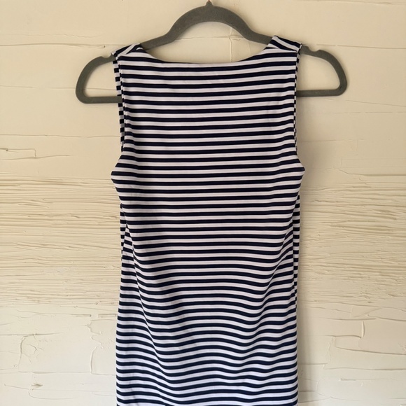 ZARA | Size Medium | Navy & White Striped Tank Top - Picture 3 of 6